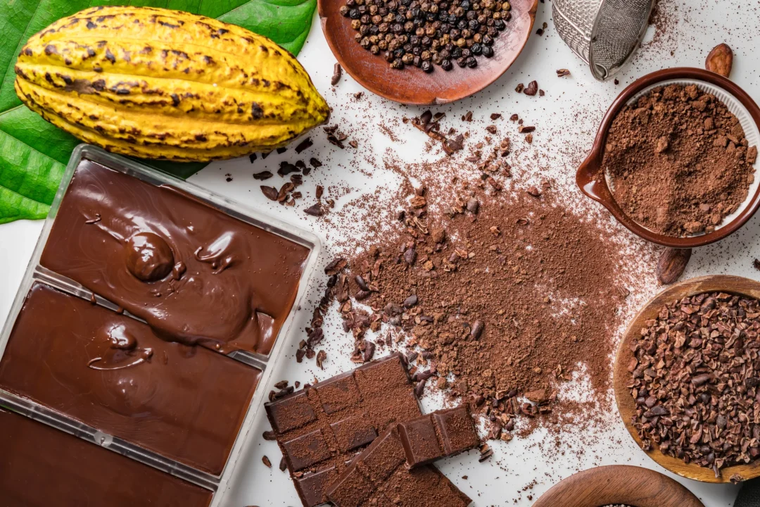 cocoa-beans-pods-chocolate-bar-pieces-cocoa-powder
